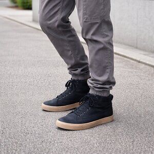 No boundaries Black High-Top Sneakers